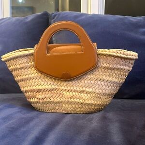 Hereu straw purse